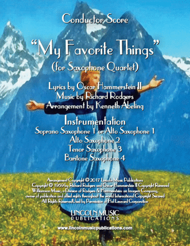 My Favorite Things (arr. Kenneth Abeling)