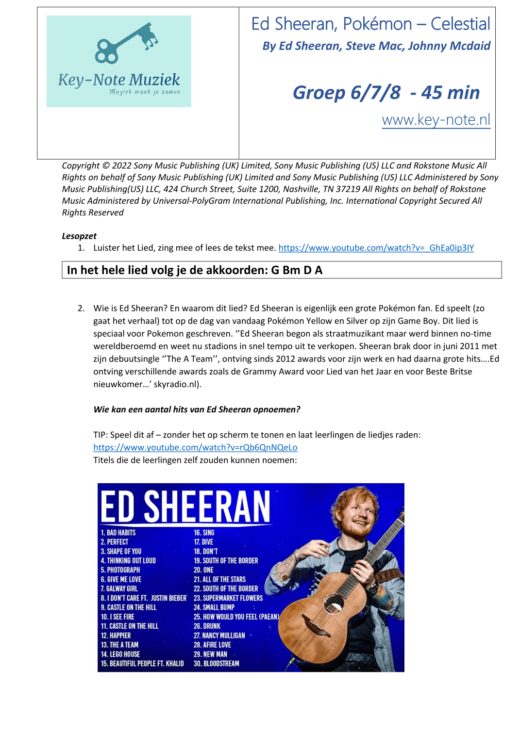 Celestial (arr. Betthilde Keij)