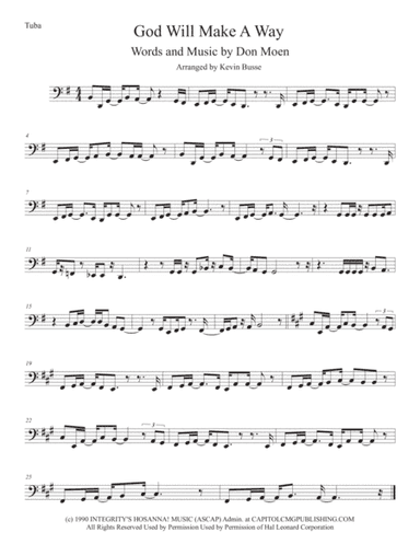 God Will Make A Way (arr. Kevin Busse)
