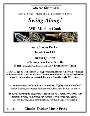 Swing Along! for Brass Quintet (arr. Charles Decker)