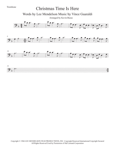 Christmas Time Is Here (arr. Kevin Busse)