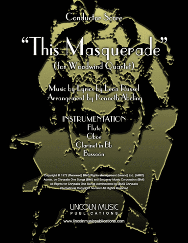This Masquerade (arr. Kenneth Abeling)