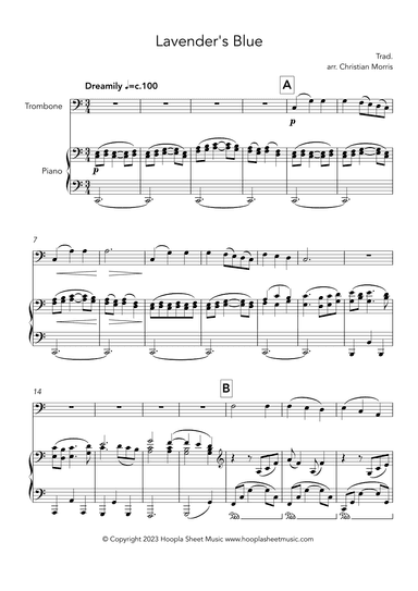 Lavender's Blue (Fantasy) (arr. Christian Morris)