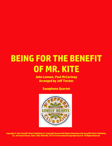 Being For The Benefit Of Mr. Kite (arr. Jeff Tincher)