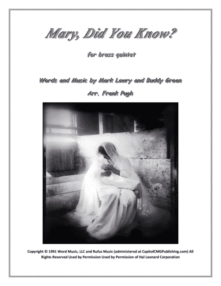 Mary, Did You Know? (arr. Frank Pugh)