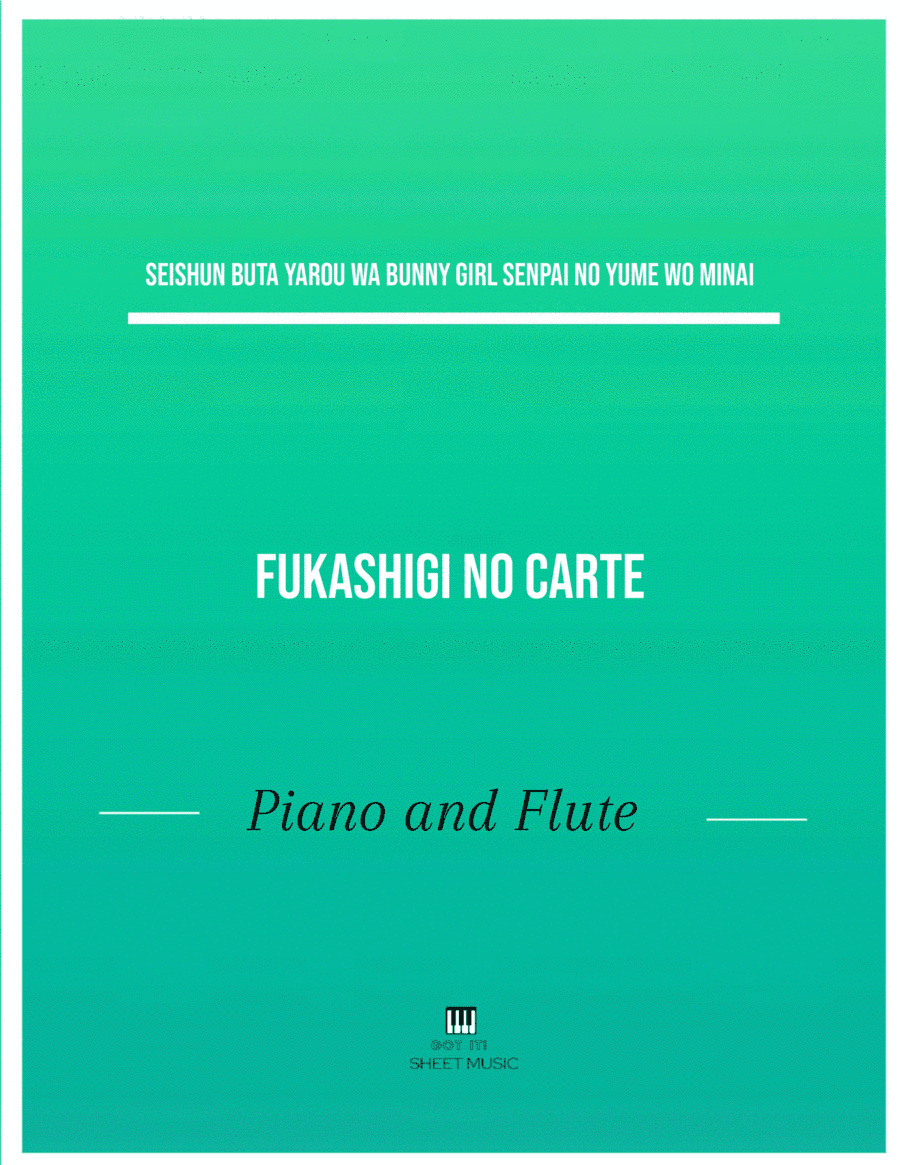 Fukashigi No Carte (arr. ANDRE LAITANO)
