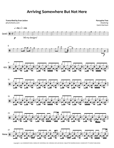Arriving Somewhere But Not Here (arr. Evan Aria Serenity)