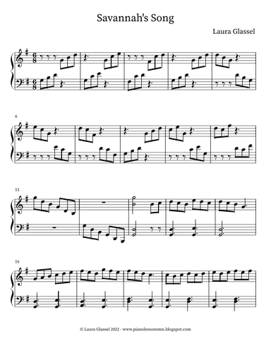 Savannah's Song