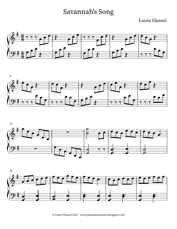 Savannah's Song