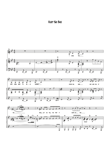 Hurt So Bad (arr. Biegler)