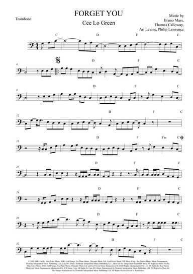 Forget You (arr. Anderson Quevedo)