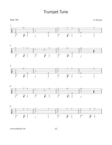 Trumpet Tune (arr. Bettina Schipp)