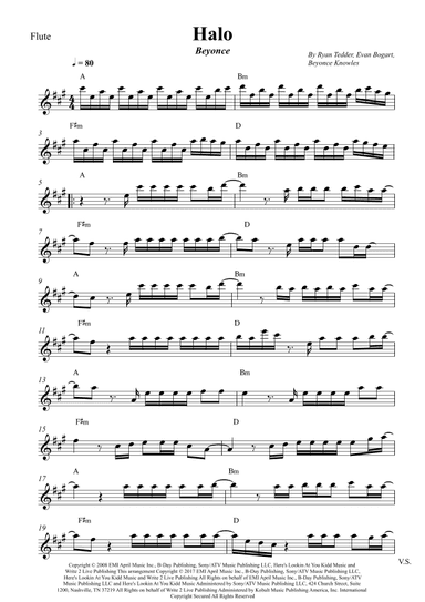 Halo (arr. Wesley S. SIlva)