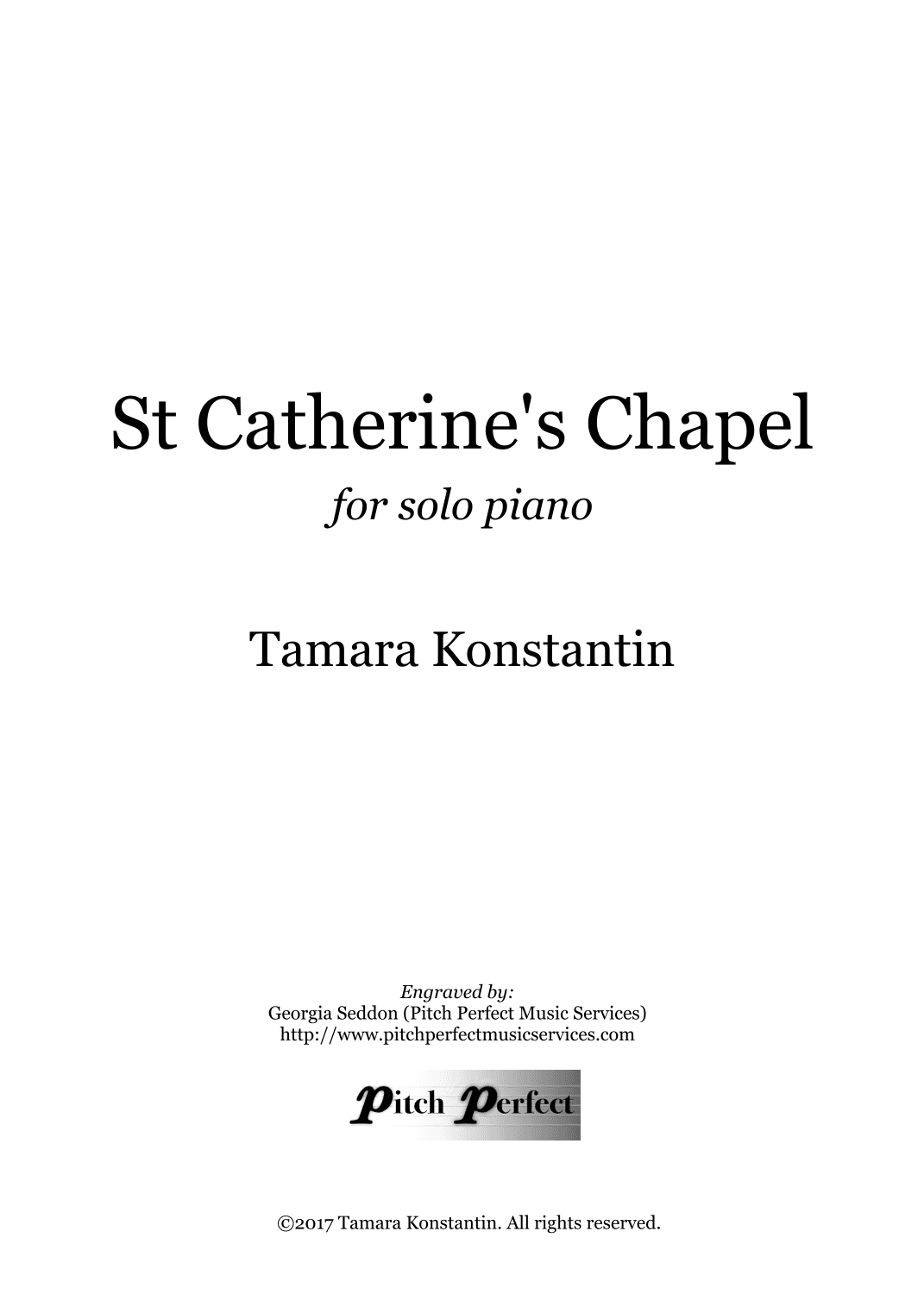 St Catherine's Chapel - by Tamara Konstantin