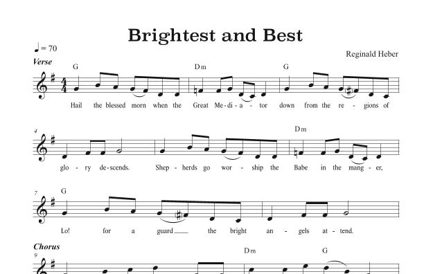 Brightest and Best (arr. Riverside Guitar School)