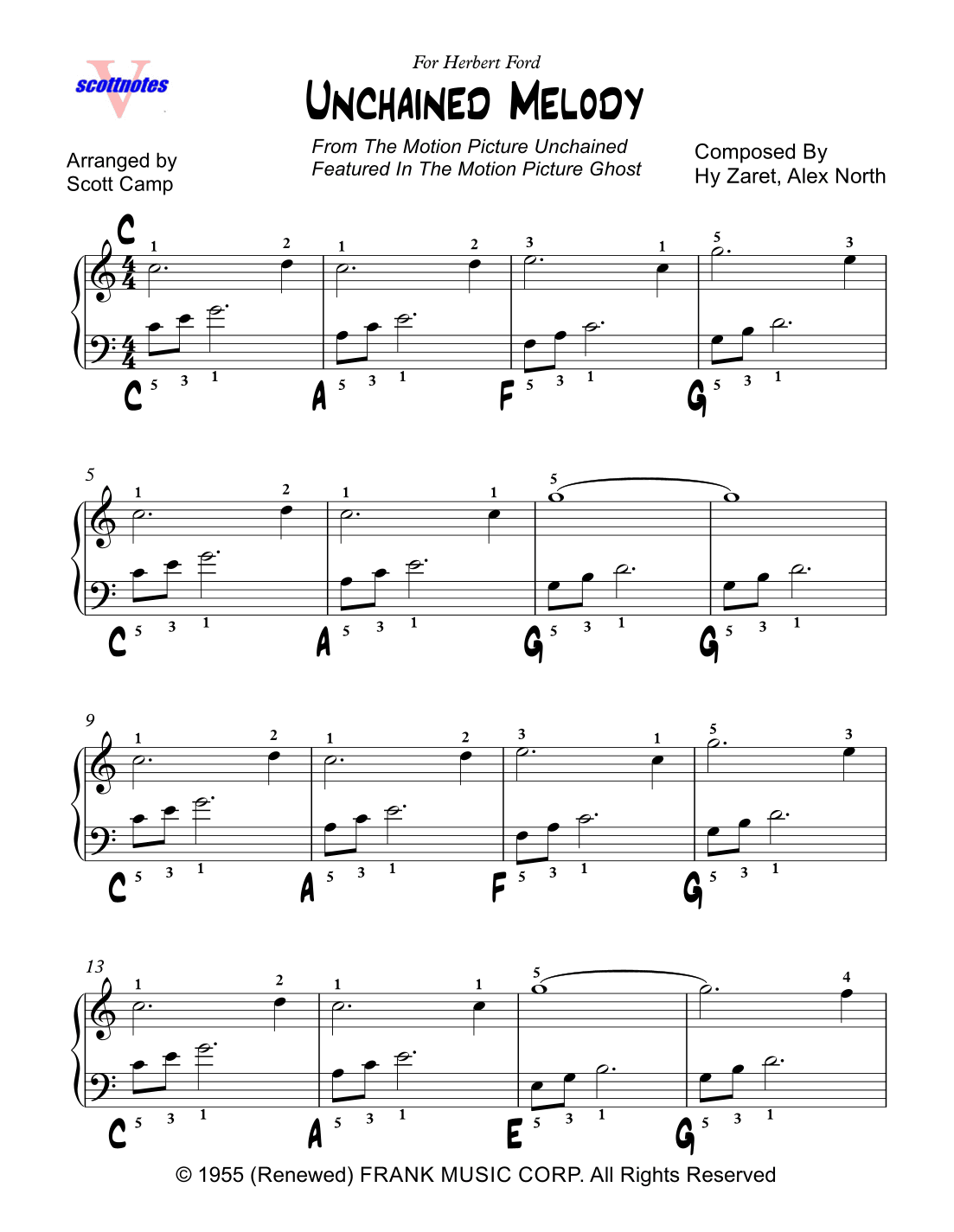 Unchained Melody (arr. Scott Camp)