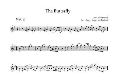The butterfly (arr. Ángel López de Rodas)