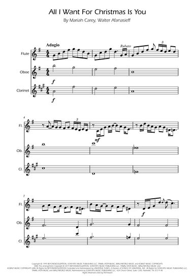 All I Want For Christmas Is You (arr. Ygor Nunes)