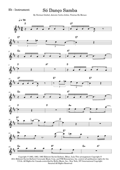 Jazz 'n' Samba (so Danco Samba) (arr. Fabio Eduardo de Oliveira)