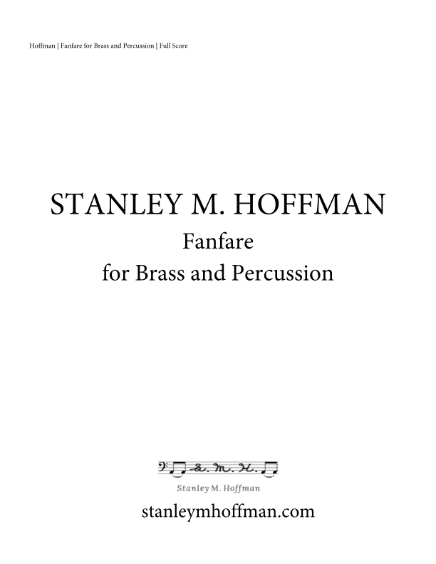 Fanfare for Brass and Percussion