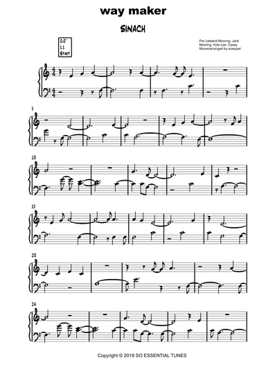 Way Maker (arr. by Ezequiel zeferino edição)