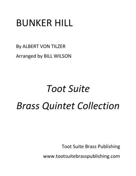 Bunker Hill (arr. Bill Wilson)