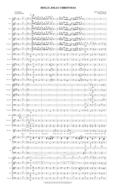 A Holly Jolly Christmas (arr. Lucas Richman)