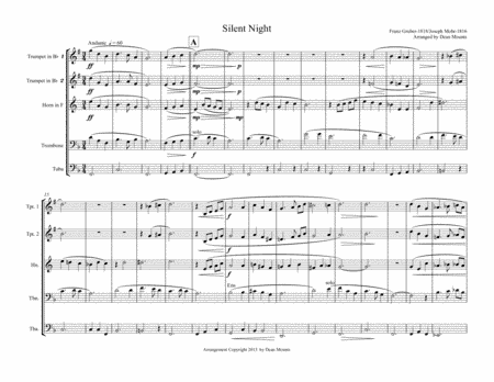 Silent Night, Holy Night (arr. Dean Mounts)