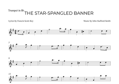 THE STAR-SPANGLED BANNER (arr. Alex Nunes Rodrigues)