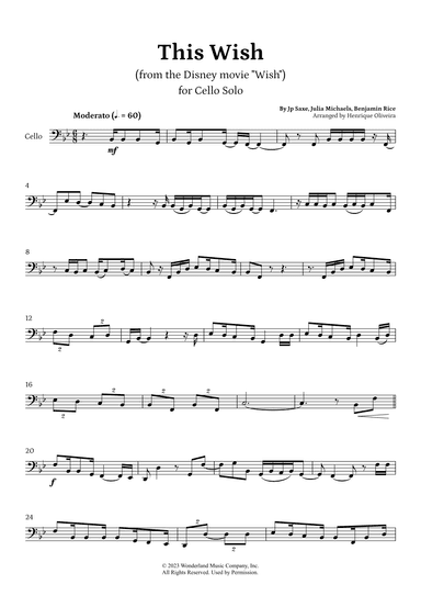 This Wish (arr. Henrique Oliveira)