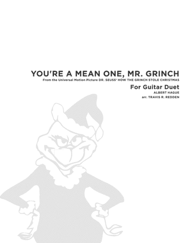 You're A Mean One, Mr. Grinch (arr. Travis R Redden)