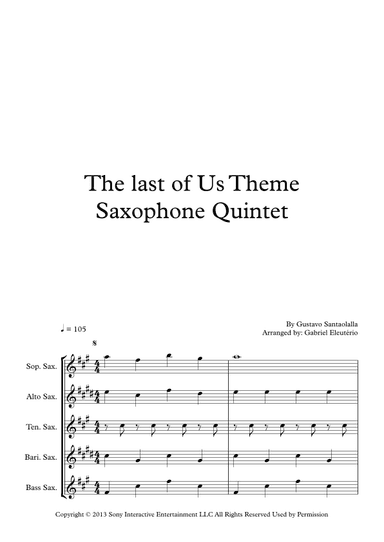 The Last Of Us (arr. Gabriel Eleutério)