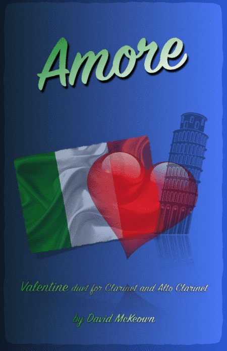 Amore, (Italian for Love), Clarinet and Alto Clarinet Duet