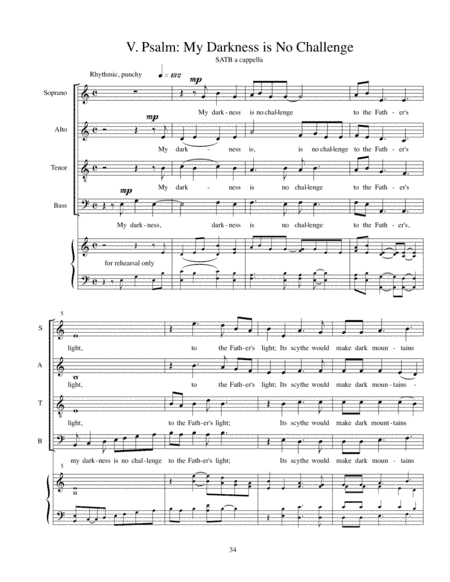 My Darkness Is No Challenge