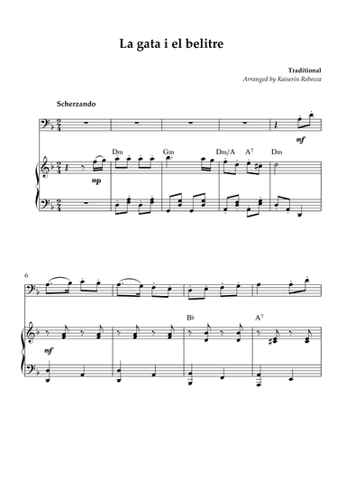 La gata i el belitre (arr. Kaiserin Rebecca)