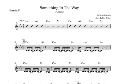 Something In The Way (arr. Fabio Britto)