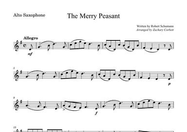 The Merry Peasant (arr. Zachary Corbett)