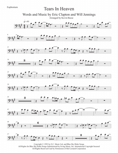 Tears In Heaven (arr. Kevin Busse)