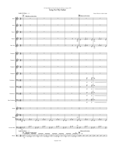 Song For My Father (arr. Andrew Janak)