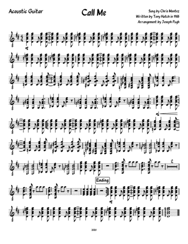 Call Me (arr. Joseph Pugh)