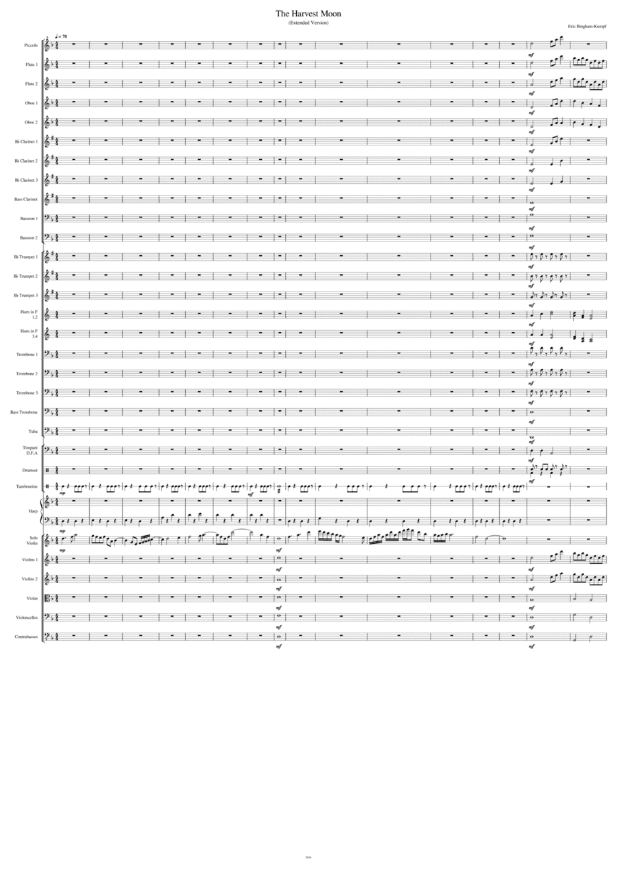 The Harvest Moon (Extended Version)