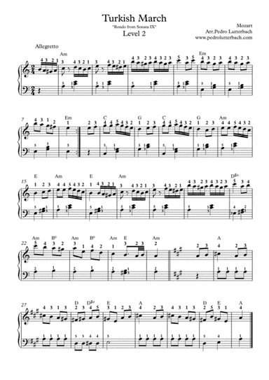 Turkish March (arr. Pedro Lutterbach)