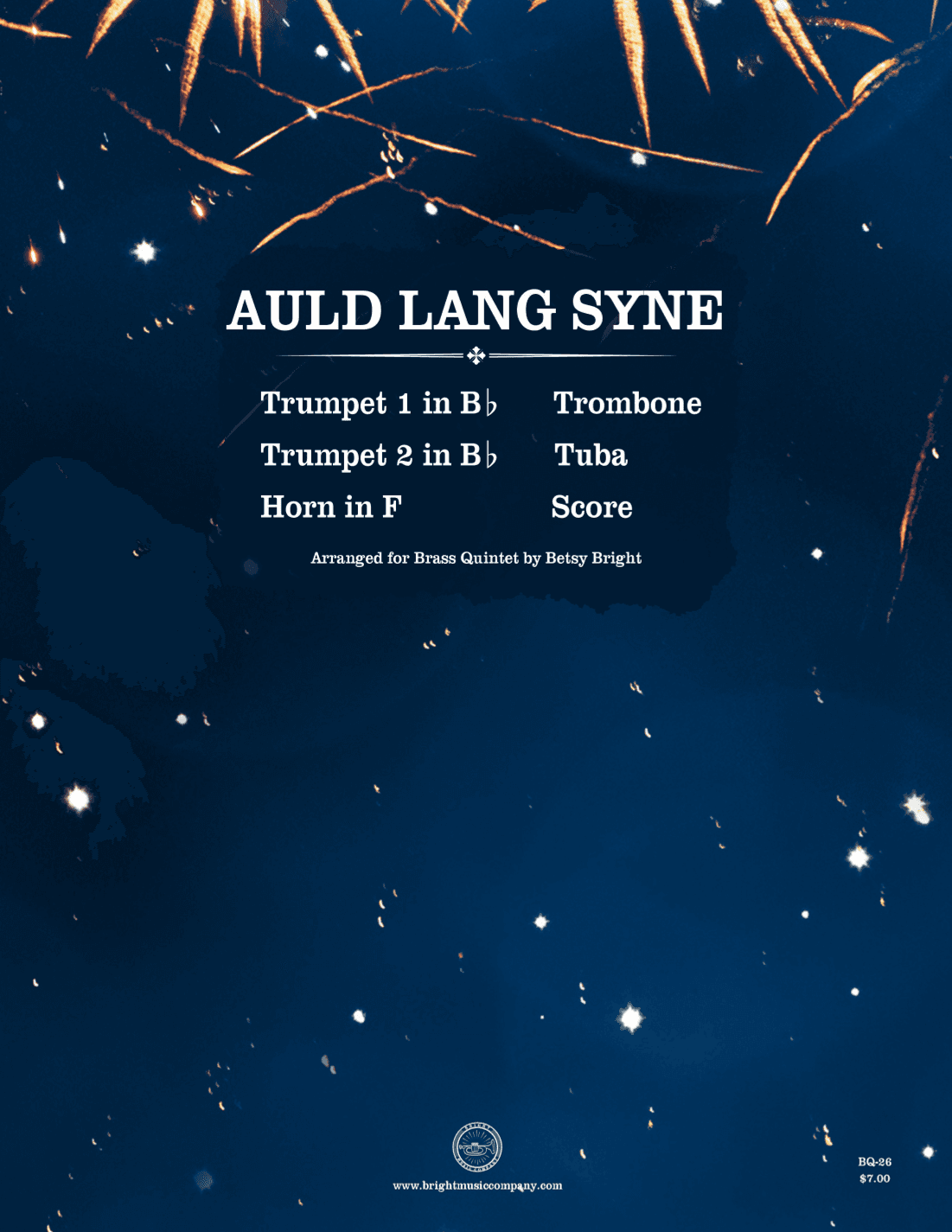 Auld Lang Syne (arr. Betsy Bright)