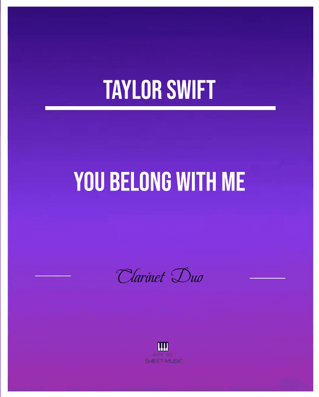 You Belong With Me (arr. ANDRE LAITANO)