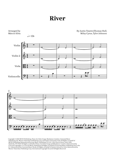 River (arr. Márcio Silva)