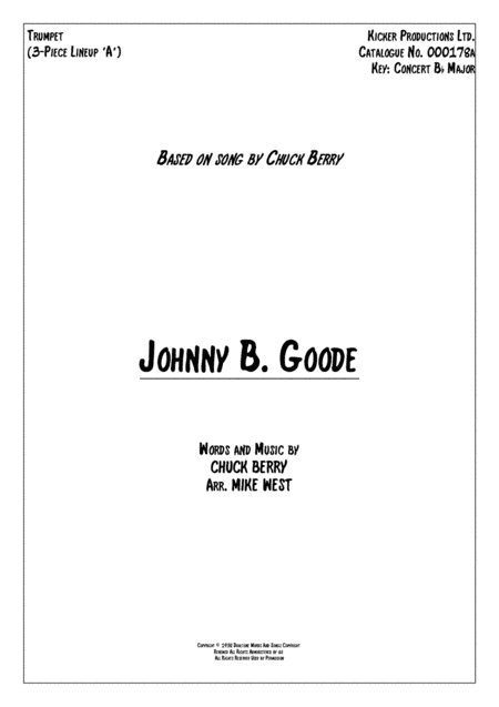 Johnny B. Goode (arr. Mike West)