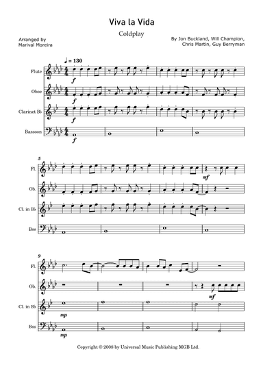 Viva La Vida (arr. Marival Moreira)