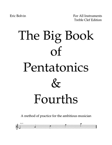 The Big Book of Pentatonics & Fourths