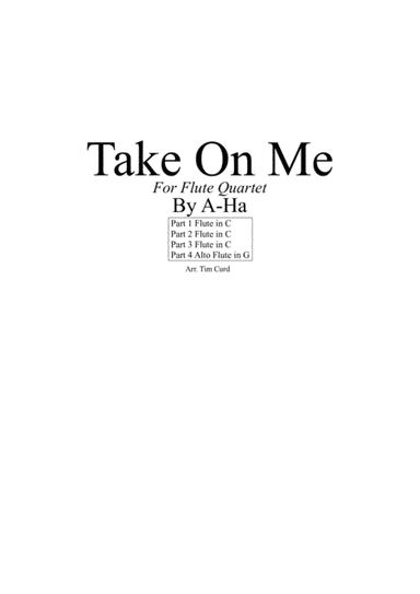 Take On Me (arr. Tim Curd)