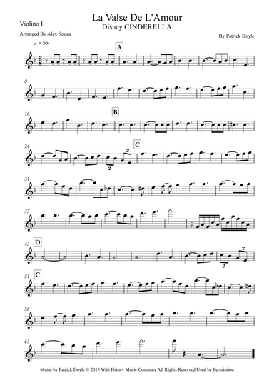 La Valse De L'amour (arr. Alex Souza)